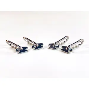 Conjunto de mosquetões e trilhos de fixação flexíveis Acebikes (x4) image-0