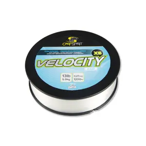 Monoﬁlament Carp Spirit Velocity Clear 1200 m image-1
