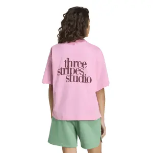 Γυναικείο T-shirt adidas Studio Boyfriend image-3