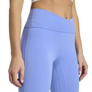 Legging 7/8 femme adidas Studio All Me X-Over 3-Stripes image-4