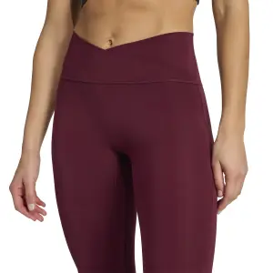 Legging 7/8 para mujer adidas Studio All Me X-Over 3-Stripes image-4