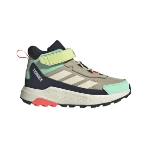 Elastic Lace Hiking Shoes Mini Child adidas Terrex Anylander Traxion