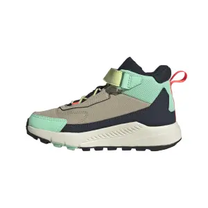 Elastic Lace Hiking Shoes Mini Child adidas Terrex Anylander Traxion image-3
