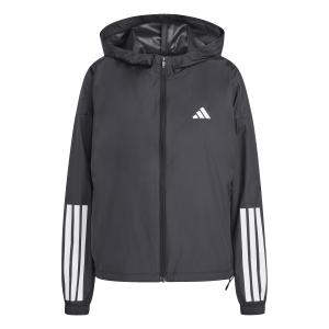 Vindjakke til kvinder adidas Hyperglam 3-stripes