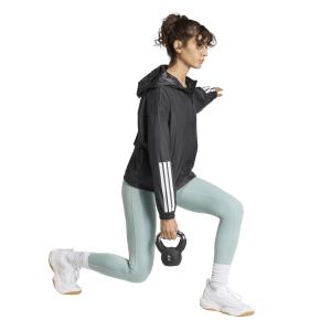 Vindjakke til kvinder adidas Hyperglam 3-stripes image-3