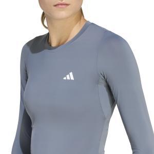 Camisola de manga comprida feminina adidas Power Essentials Workout Contour image-4