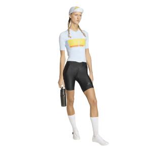 Padded women's bib shorts adidas image-2