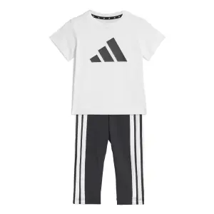 Conjunto de camiseta y pantalón para niña bebé adidas image-1
