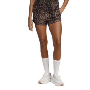 Gonna corta in tessuto stampato leopardato donna adidas Essentials image-1