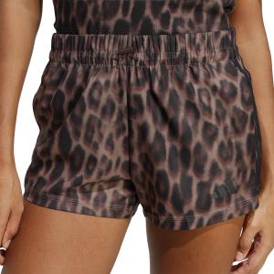 Gonna corta in tessuto stampato leopardato donna adidas Essentials image-2