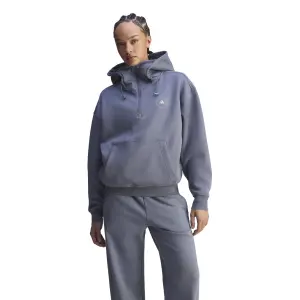 Damen Sweatshirt mit halbem Reißverschluss und Kapuze adidas By Stella McCartney image-1
