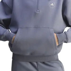 Damen Sweatshirt mit halbem Reißverschluss und Kapuze adidas By Stella McCartney image-5
