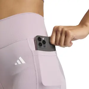 Shorts för kvinnor adidas Optime Essentials Stash 7" image-4