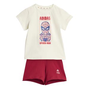 Conjunto de t-shirt e calções para bebé adidas Marvel Spider-Man image-1