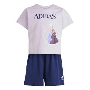 Set di T-shirt e Shorts da bambina adidas Disney Frozen image-1