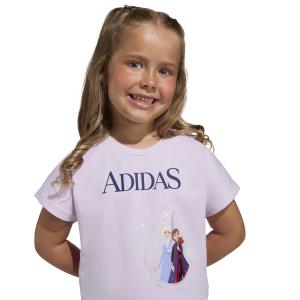 Set di T-shirt e Shorts da bambina adidas Disney Frozen image-6