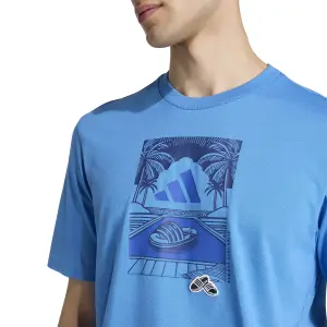 T-shirt adidas Summer Slides Relax Graphic image-4