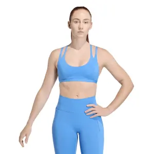 Damen-Sport-BH adidas Optime Strappy Light image-1