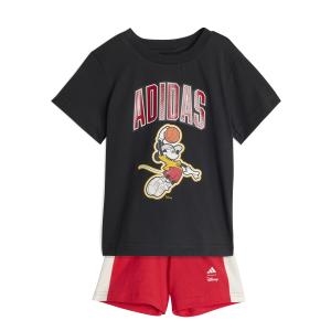Conjunto de camiseta y pantalón corto bebé adidas Disney Mickey Mouse image-1