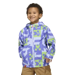 Veste de randonnée enfant adidas Adidas Minecraft Terrex 2 Layer Climaproof Rain Jacket image-1