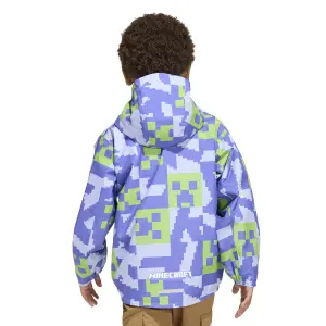 Veste de randonnée enfant adidas Adidas Minecraft Terrex 2 Layer Climaproof Rain Jacket image-3