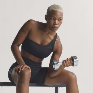 Sports bra adidas Optime Workout Rib One image-6