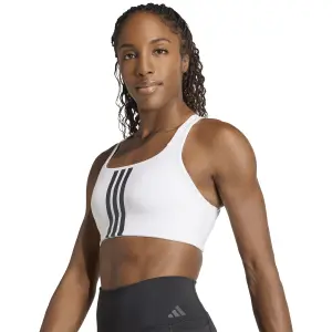 Γυναικεία σουτιέν adidas Optime Workout 3-stripes image-5