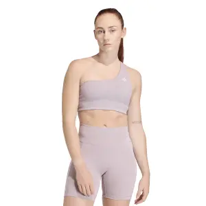 Asymmetrisk behå för kvinnor adidas Optime image-1