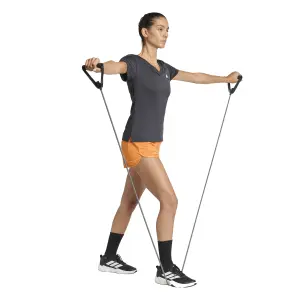 Camiseta de cuello V mujer adidas Essentials image-4