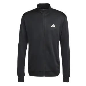 Μπουφάν γυμναστικής adidas Essentials All-Set 3-Stripes Knit Track Top image-0