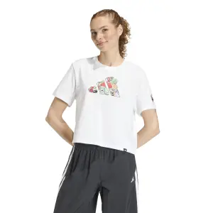 Camiseta de mujer adidas Food Cropped Loose image-1