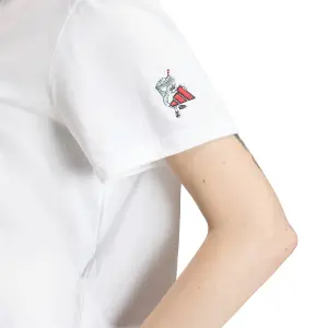 Camiseta de mujer adidas Food Cropped Loose image-5