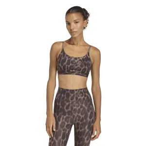 Soutien de mulher adidas Optime Essentials Leopard image-2