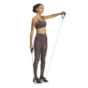 Soutien de mulher adidas Optime Essentials Leopard image-4