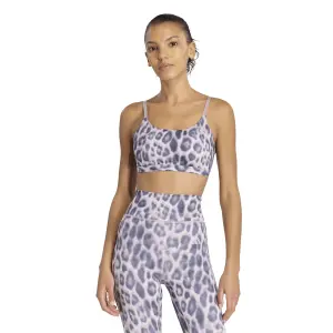 Γυναικεία σουτιέν adidas Optime Essentials Leopard image-1