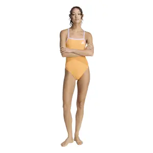 Bañador de una pieza con espalda en V y tirantes finos mujer adidas image-1