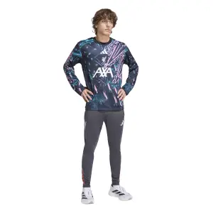 Liverpool FC długi rękaw koszulka przedmeczowa 2025/26 image-2