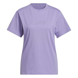 T-shirt da donna adidas Cursive Wordmark
