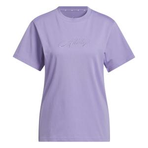 T-shirt da donna adidas Cursive Wordmark image-1
