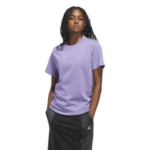 T-shirt da donna adidas Cursive Wordmark image-2