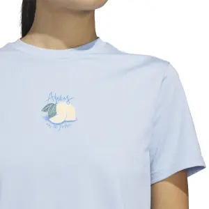 Dames-T-shirt adidas Limoncello Graphic image-4
