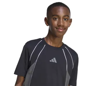 Children's colour block T-shirt adidas image-4