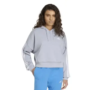 Damen Hoodie mit Halb-Reißverschluss adidas French image-1