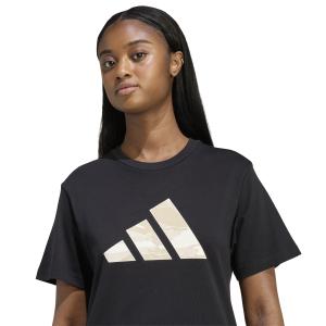 Women's camouflage print t-shirt adidas image-4
