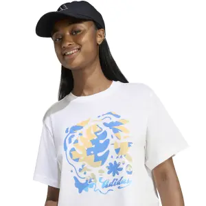 Women's T-shirt adidas House Of Tiro Community Graphic image-4