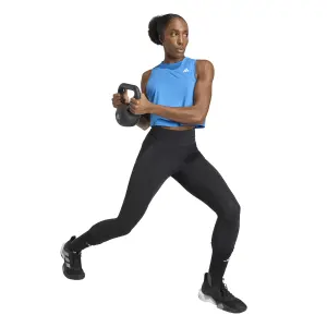 Koszulka bez rękawów damska typu boxy adidas Train Essentials image-2