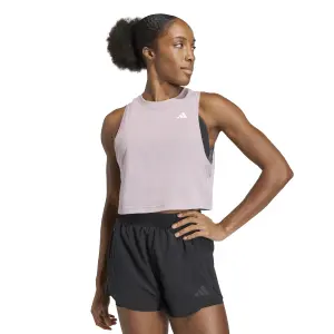 Γυναικείο boxy αμάνικο μπλουζάκι adidas Train Essentials image-1