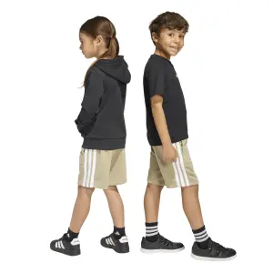 Soft French terry shorts for kids adidas Essentials 3-Stripes image-5