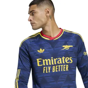 Authentisches Arsenal Auswärtstrikot mit langen Ärmeln 2026/27 image-5