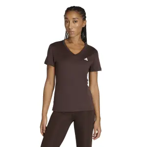 Camiseta de cuello V mujer adidas Essentials image-1